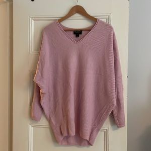 St John pink 100% cashmere sweater